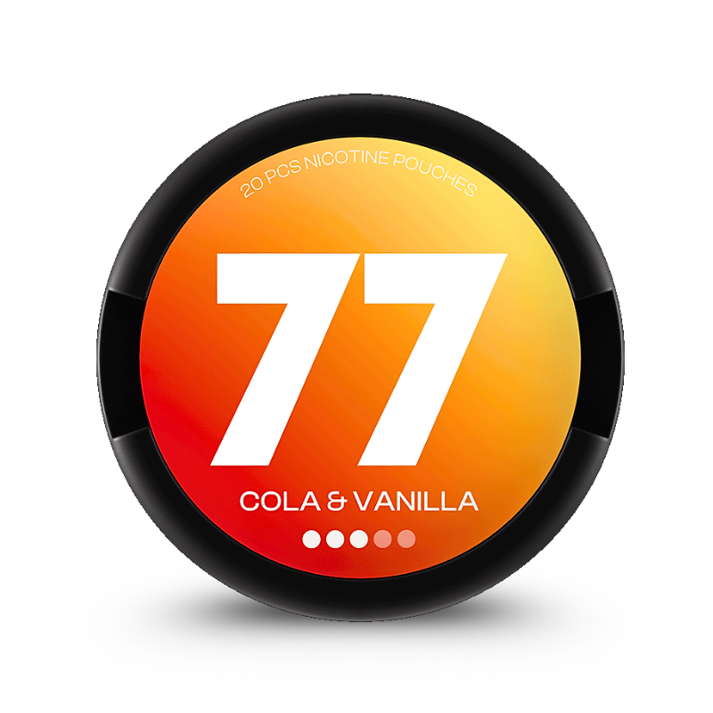 77 Cola & Vanilla (10,4 mg/pouch)