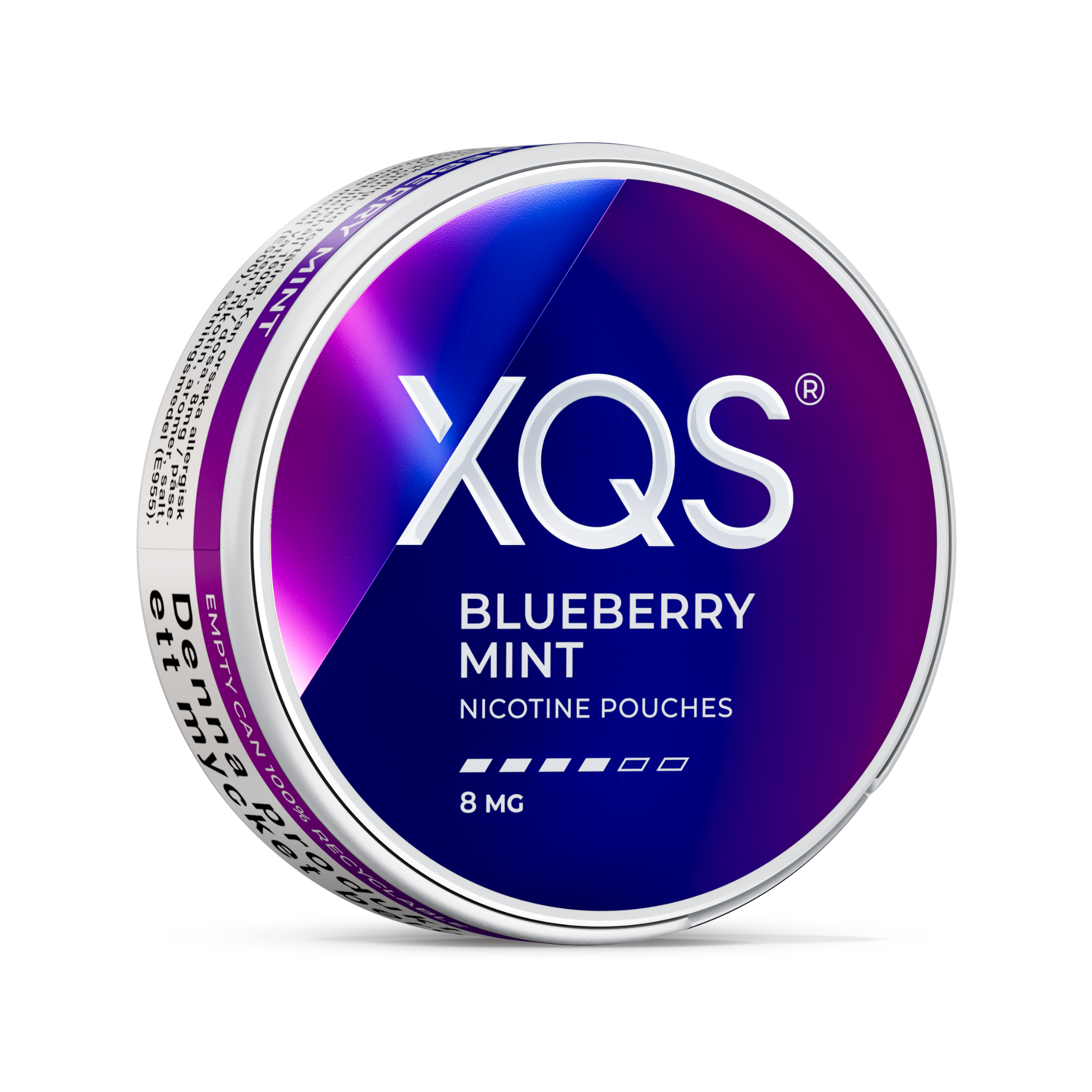 XQS Blueberry Mint (8 mg/pouch)