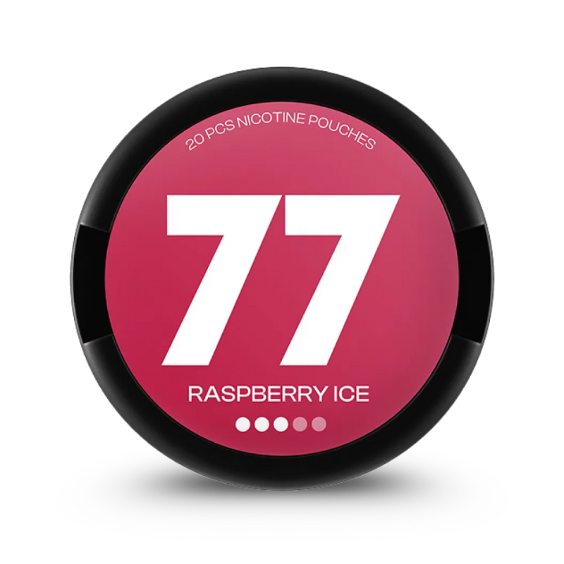 77 Raspberry Ice (10,4 mg/pouch)