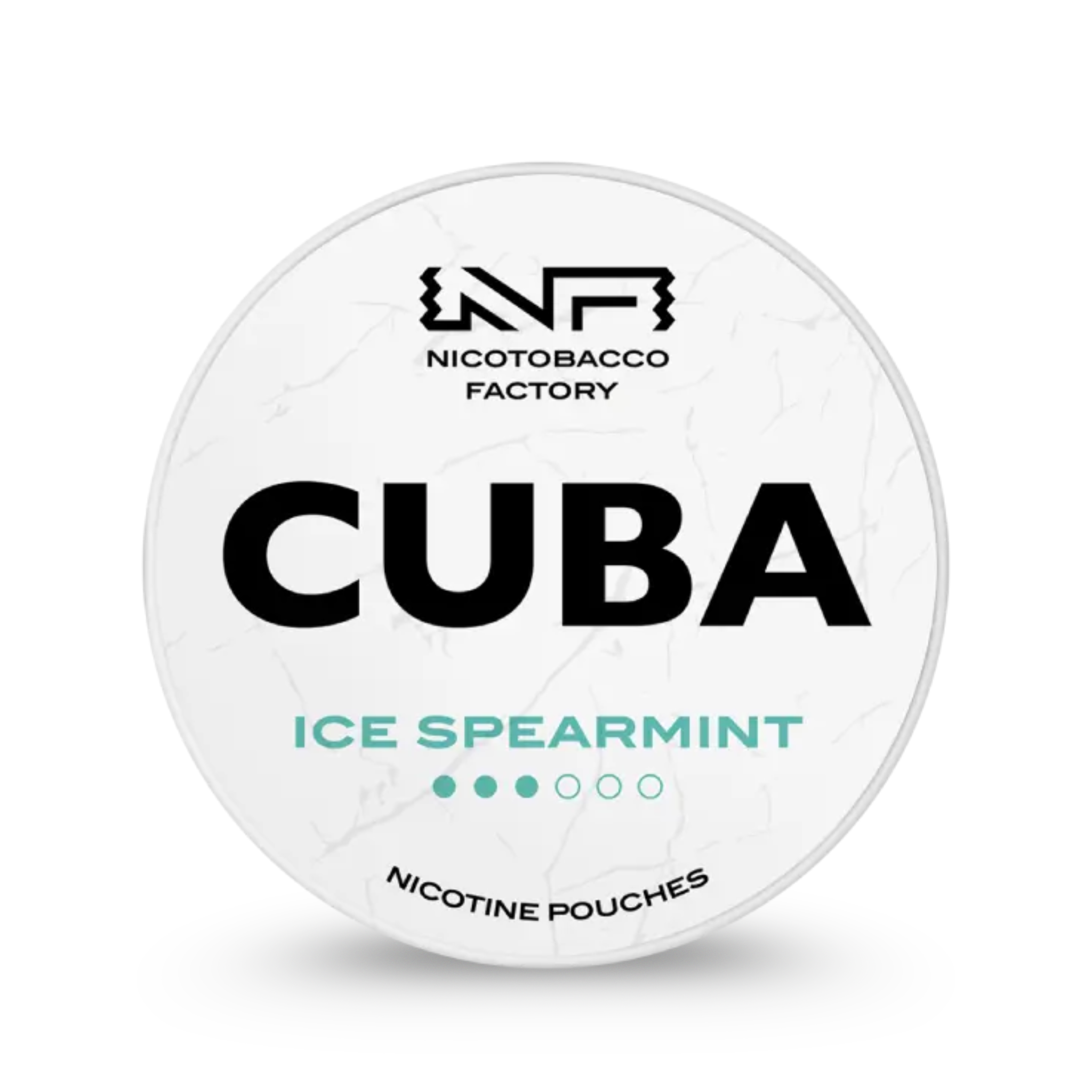 CUBA White Ice Spearmint (10.4 mg/pouch)