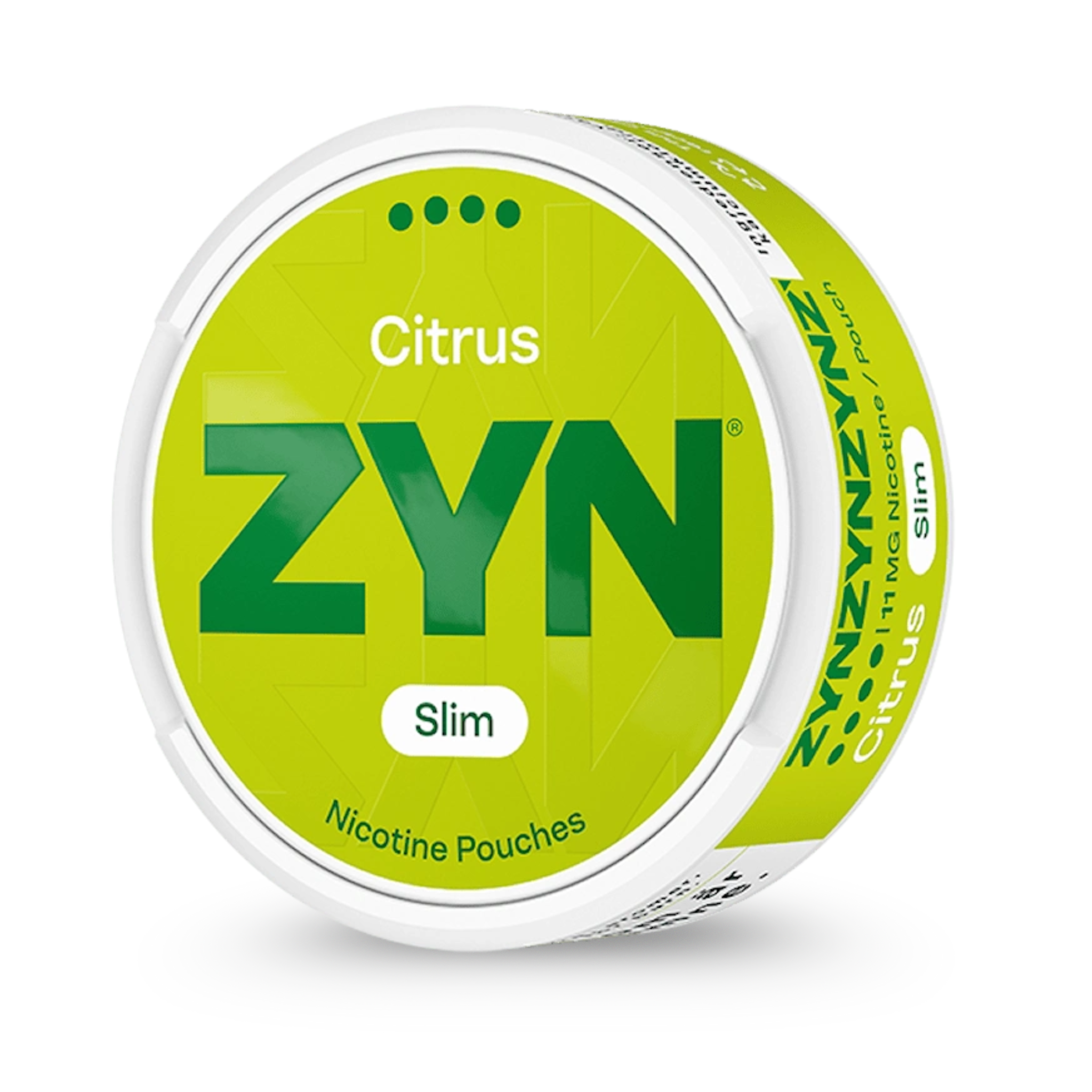 ZYN Slim Citrus Extra Strong (11 mg/pouch) – Nordic Fulfillment