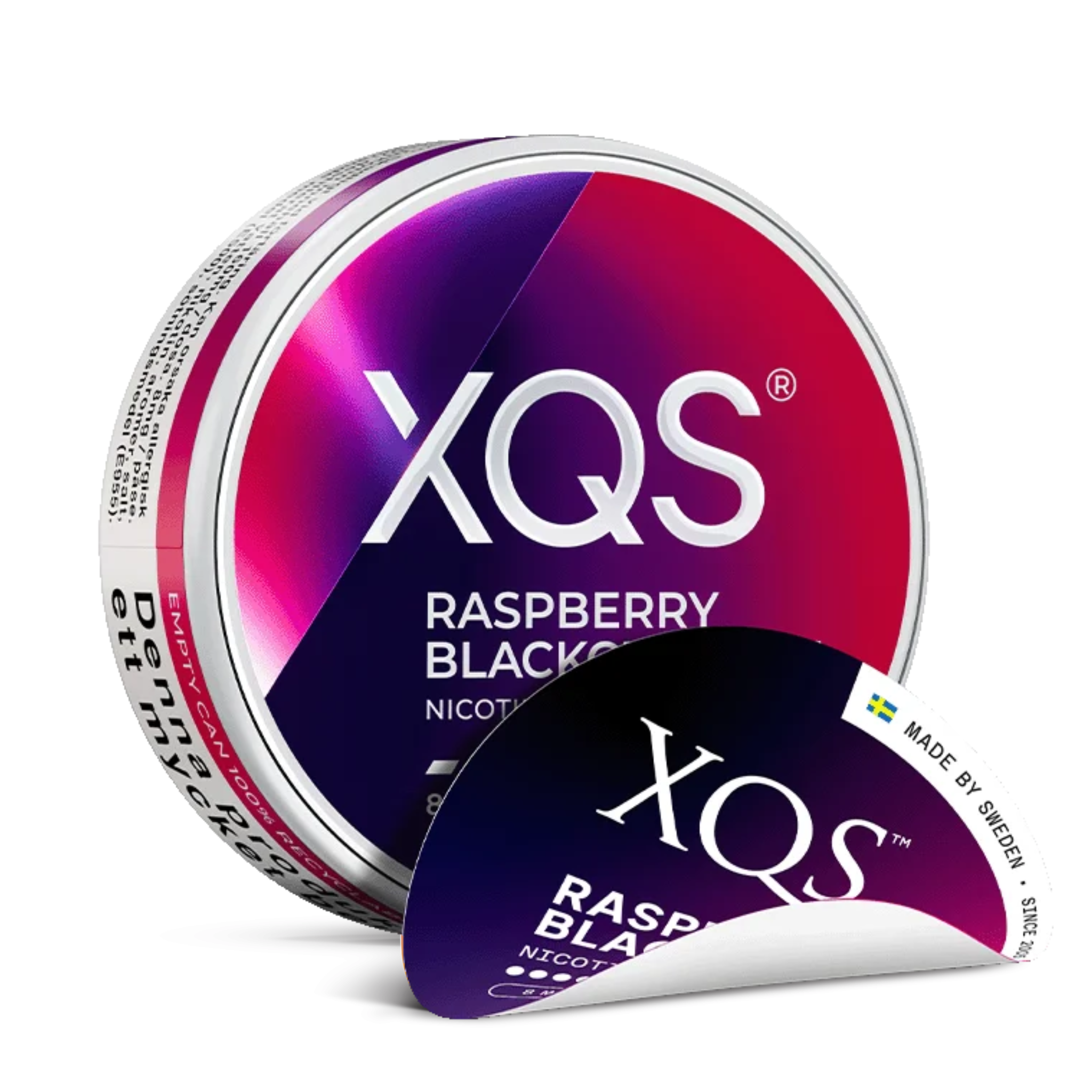 XQS Raspberry Blackcurrant Strong (8 mg/pouch)