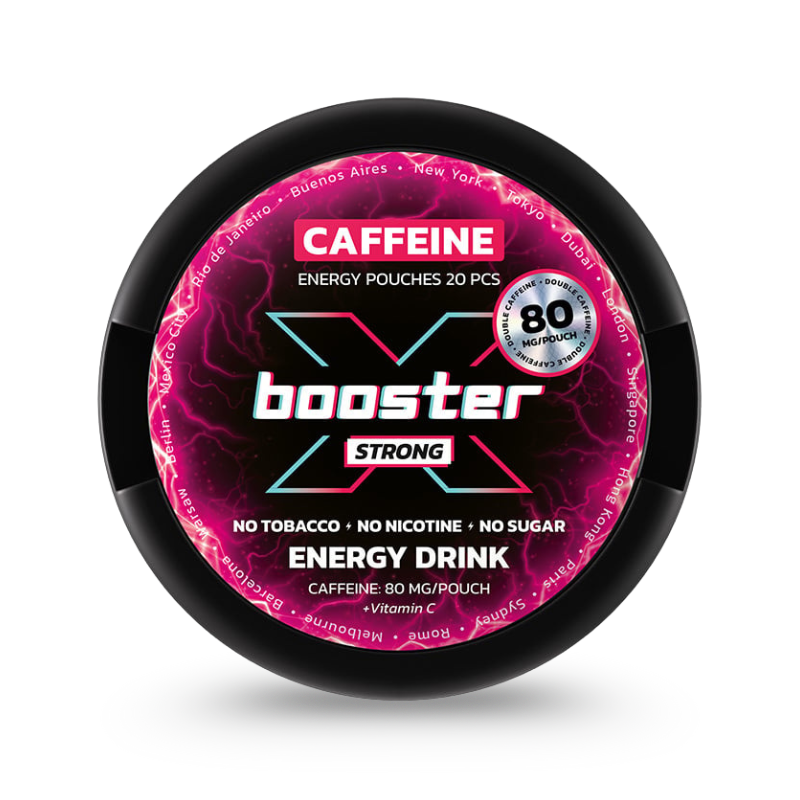 X-Booster Energy Drink Caffeine 80mg – Nordic Fulfillment