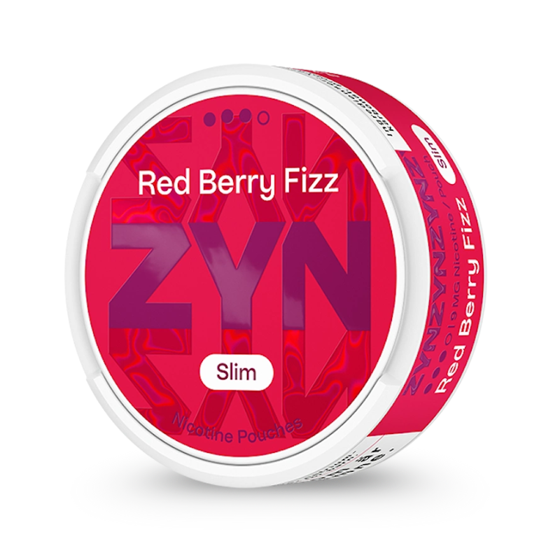 ZYN Red Berry Fizz Slim Strong (9 mg/pouch) – Nordic Fulfillment