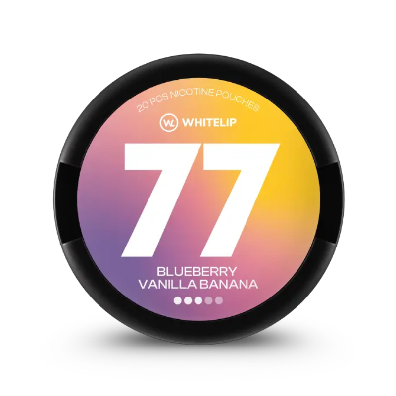 77 Blueberry Vanilla Banana (10,4 mg/pouch)