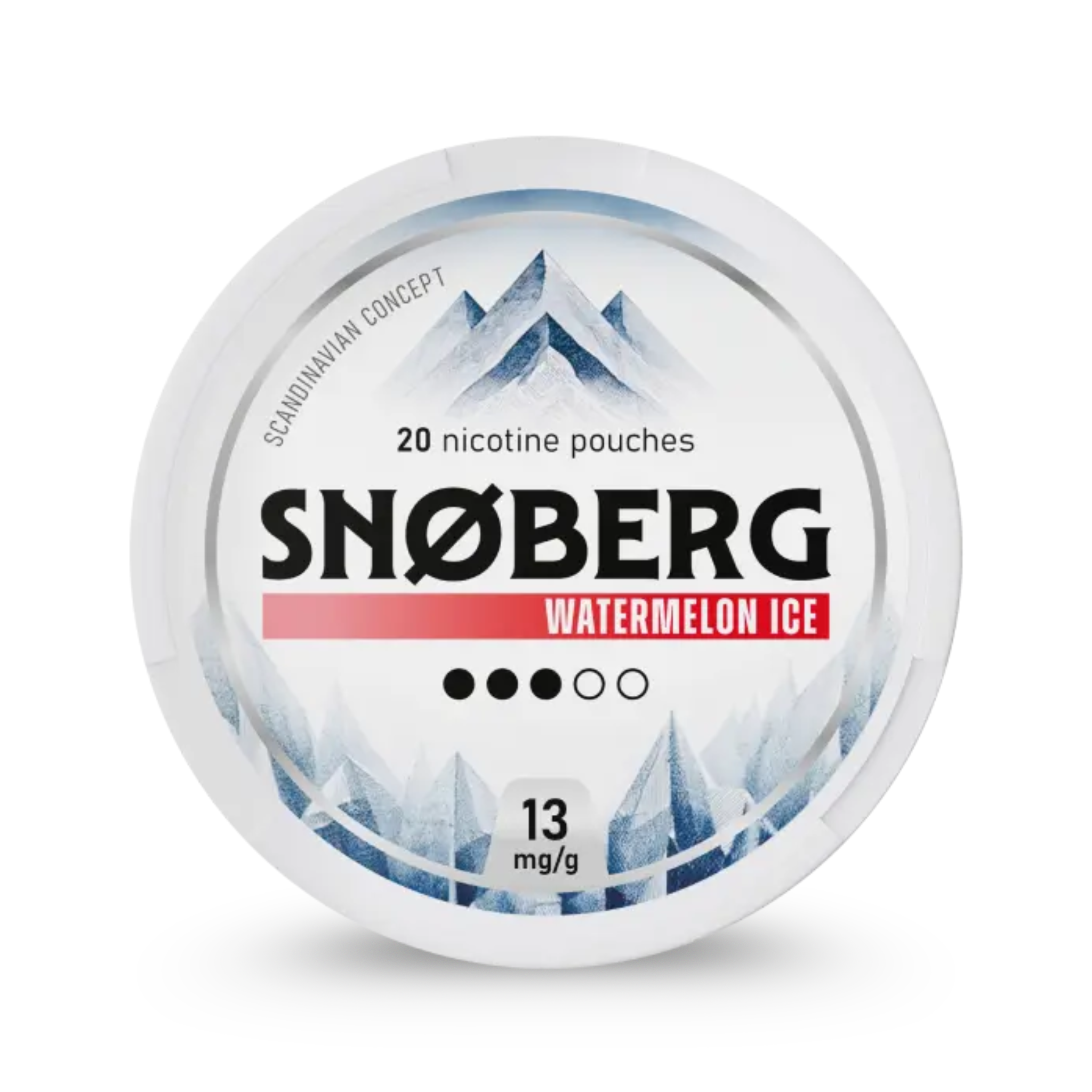 SNØBERG Watermelon Ice (10 mg/pouch)