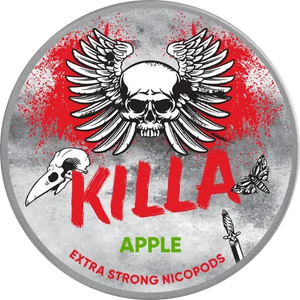 Nordic Fulfillment NordicFulfillment Nicotine Pouches KILLA Apple Extra Strong SLIM (12,8 mg/pouch)