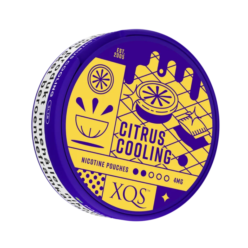 XQS Citrus Cooling (4 mg/pouch) – Nordic Fulfillment