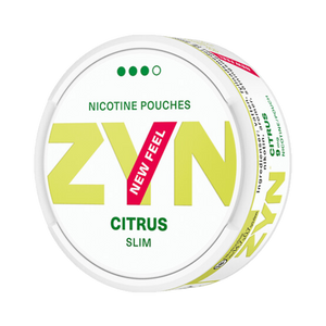 Nordic Fulfillment Nordic Fulfillment Nicotine Pouches ZYN Citrus Slim Strong (9 mg/pouch)