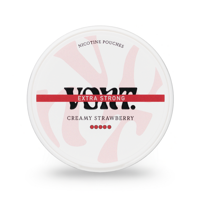 Vont Creamy Strawberry Extra Strong