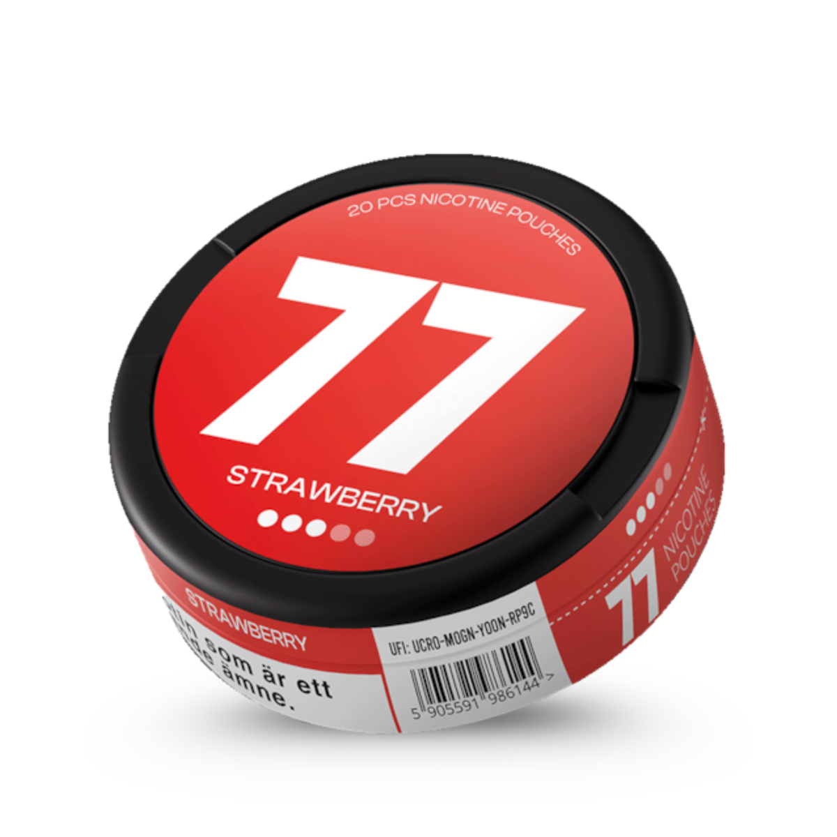 77 Strawberry Extra Strong (10.4 mg/pouch)