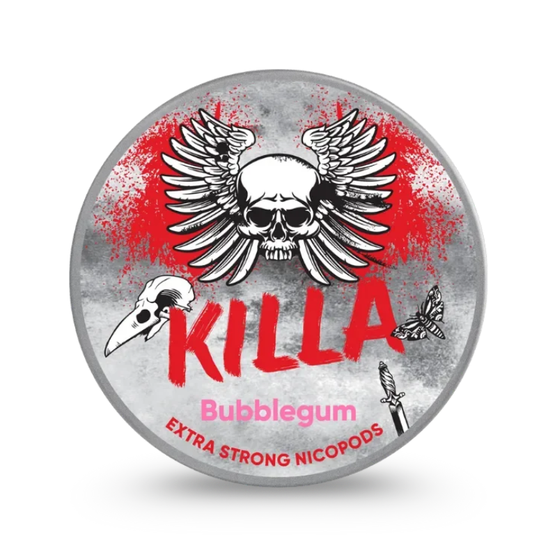 KILLA Bubblegum Extra Strong SLIM (13.2 mg/pouch)