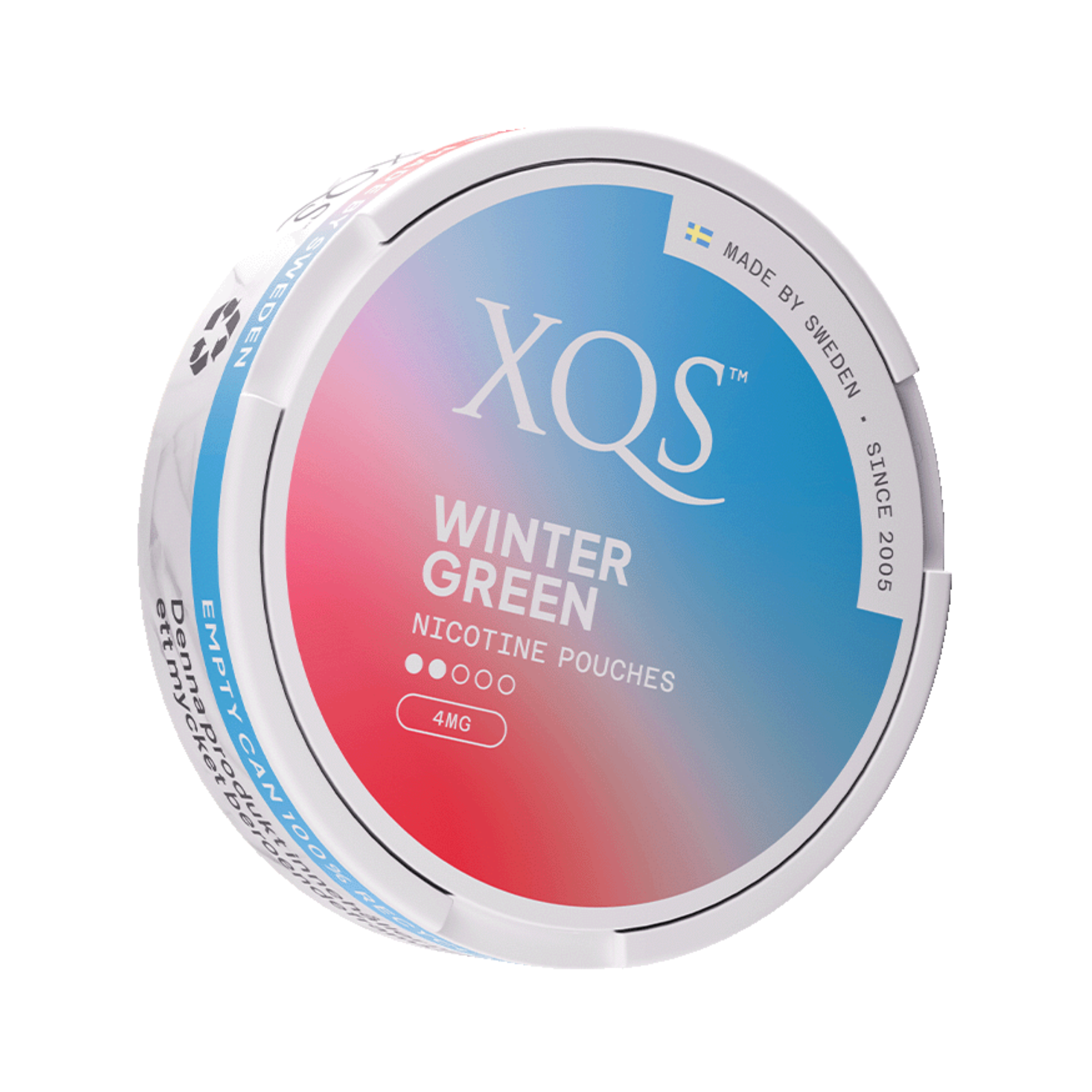 XQS Wintergreen Light (4 mg/pouch)