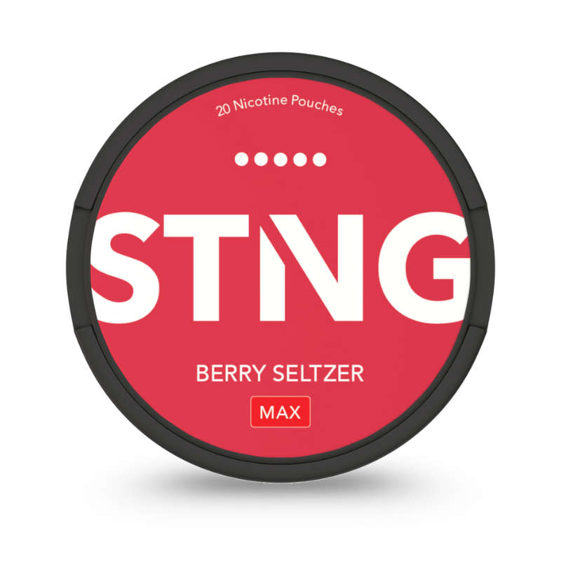 STNG Berry Seltzer MAX (27.5 mg/pouch)