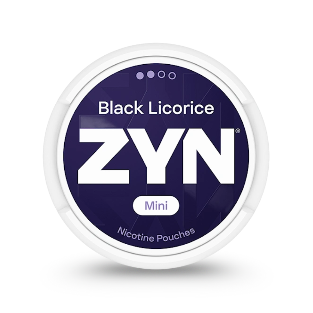 ZYN Mini Dry Black Licorice (3 mg/pouch)