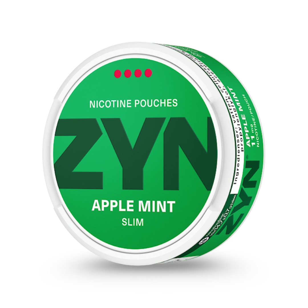 ZYN Slim Apple Mint Extra Strong (11 mg/pouch)