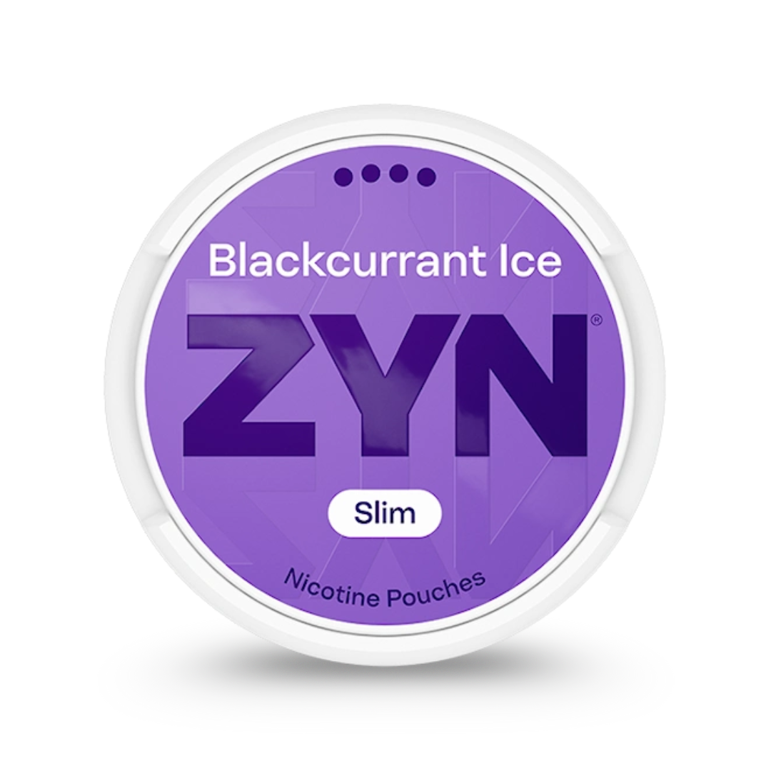 ZYN Blackcurrant (11 mg/pouch) Ice Slim Extra Strong