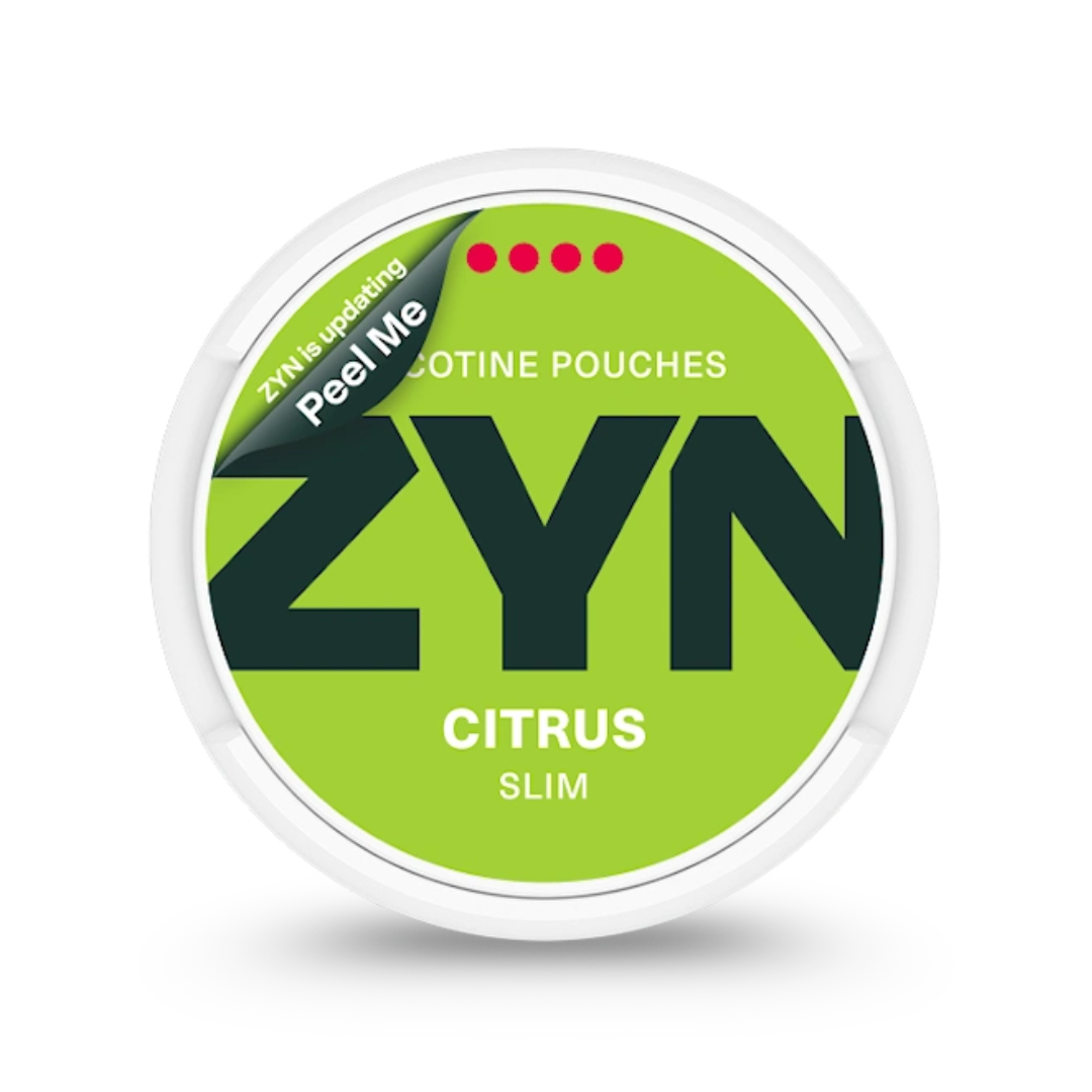 ZYN Slim Citrus Extra Strong (11 mg/pouch)
