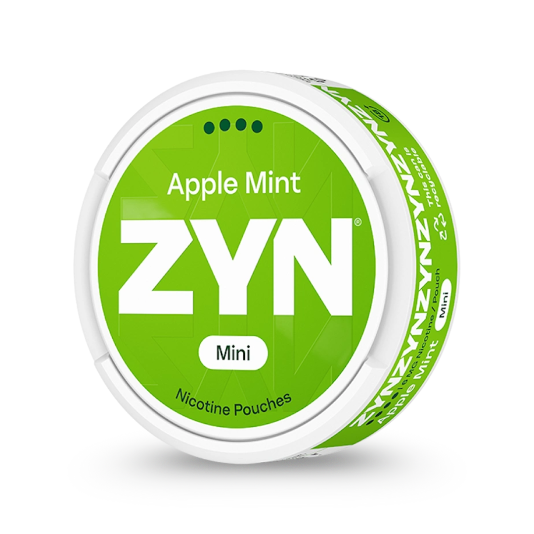 ZYN Apple Mint Mini Dry Extra Strong (6 mg/pouch)