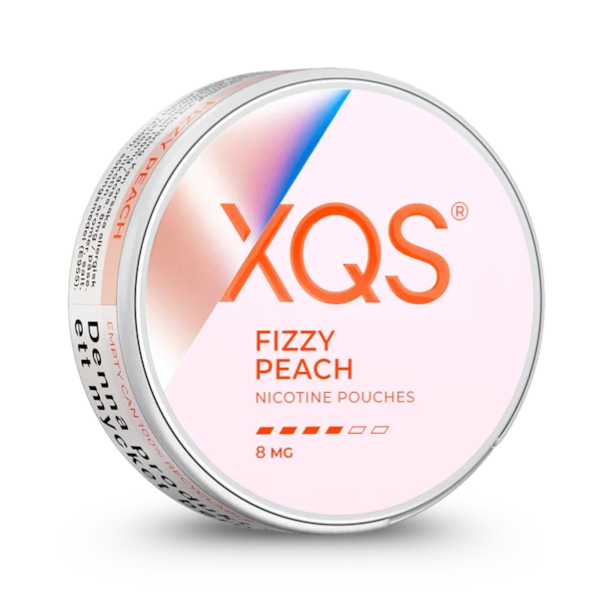 XQS Fizzy Peach Strong (8 mg/pouch)
