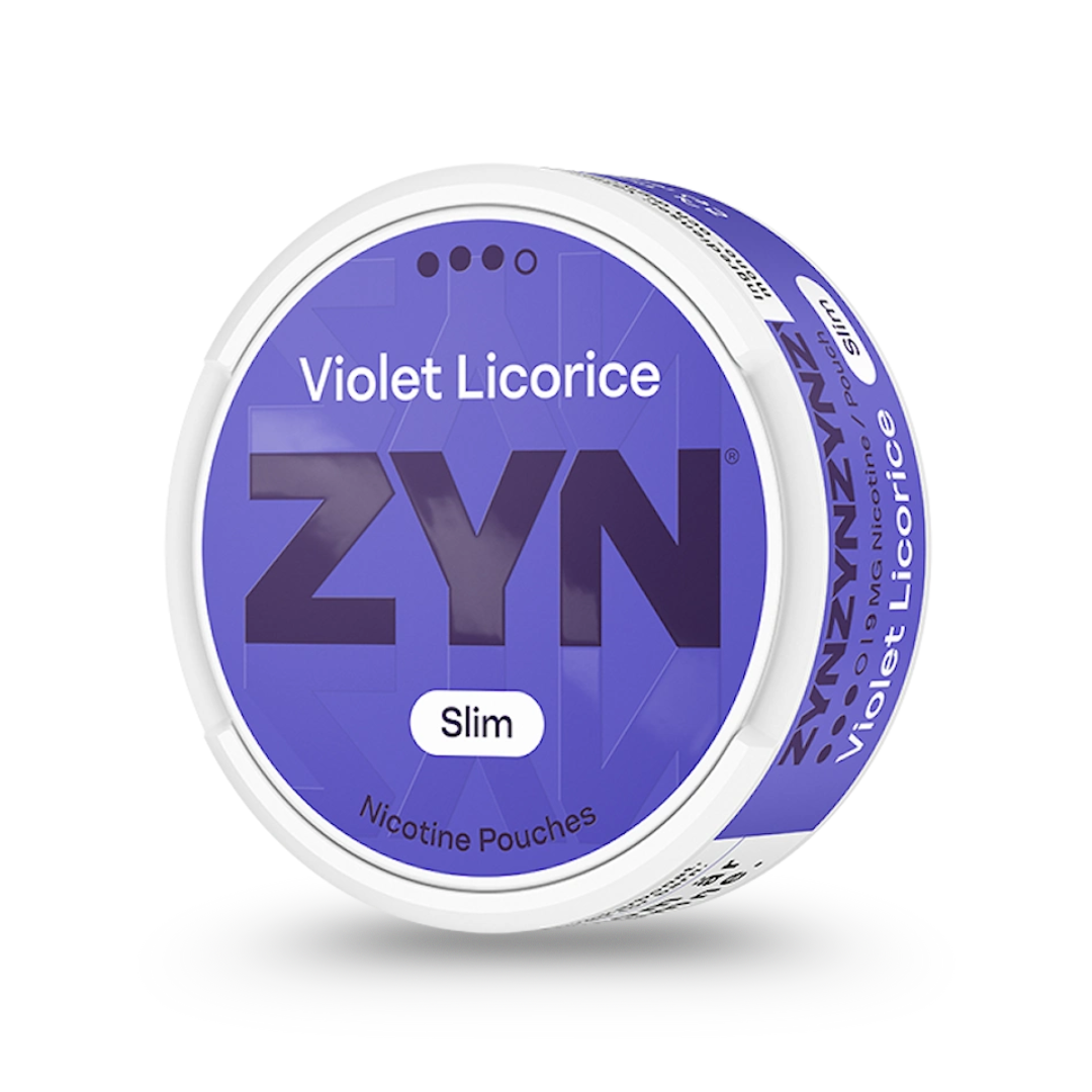 ZYN Slim Violet Licorice Strong (9 mg/pouch)