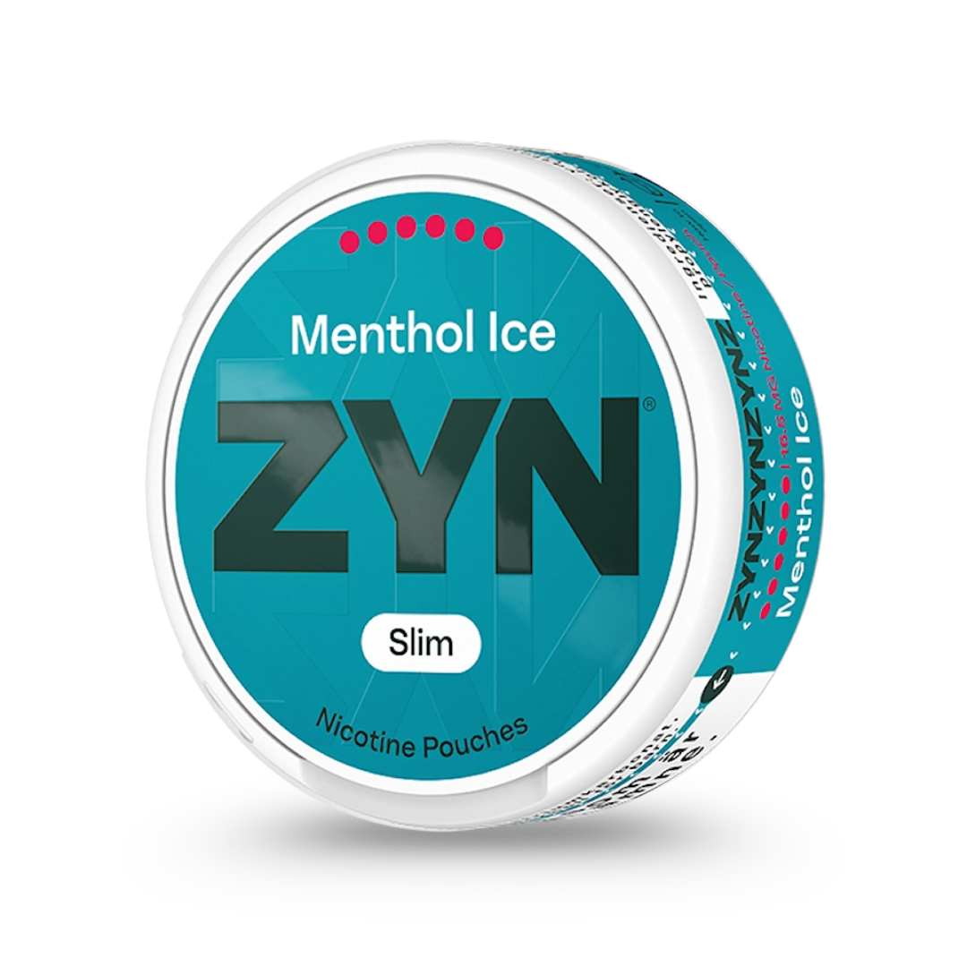 NYHET ZYN Menthol Ice Slim Ultra Strong (16.5 mg/pouch)