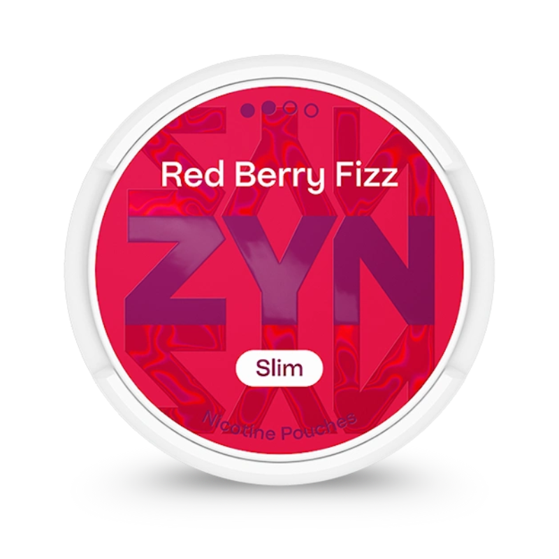 ZYN Red Berry Fizz Slim Normal (6 mg/pouch)