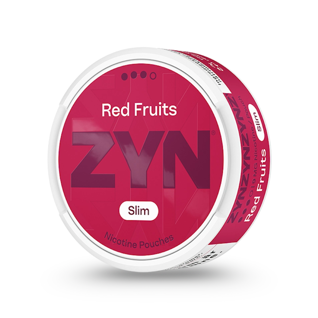 ZYN Slim Red Fruits Strong (9 mg/pouch)