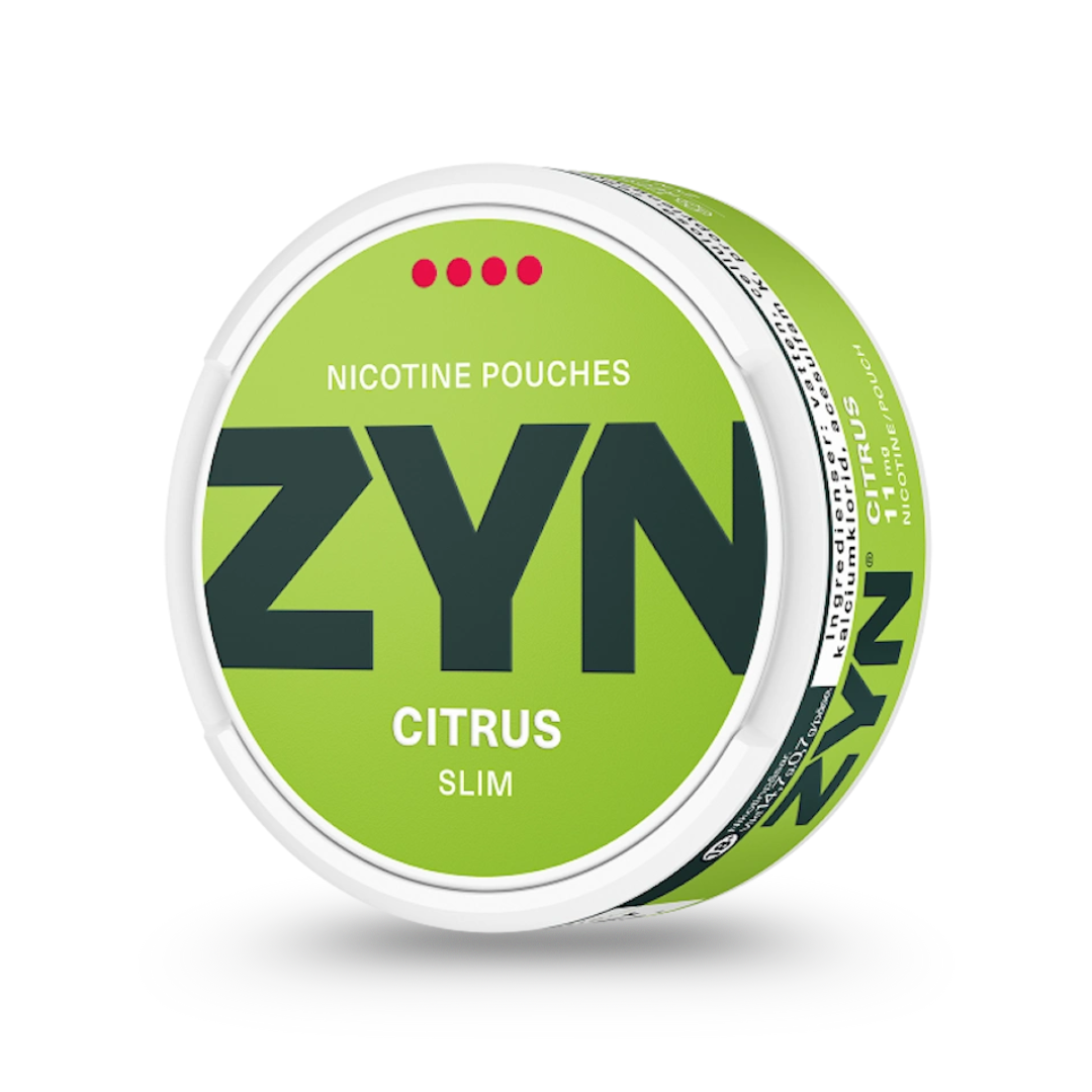 ZYN Slim Citrus Extra Strong (11 mg/pouch)