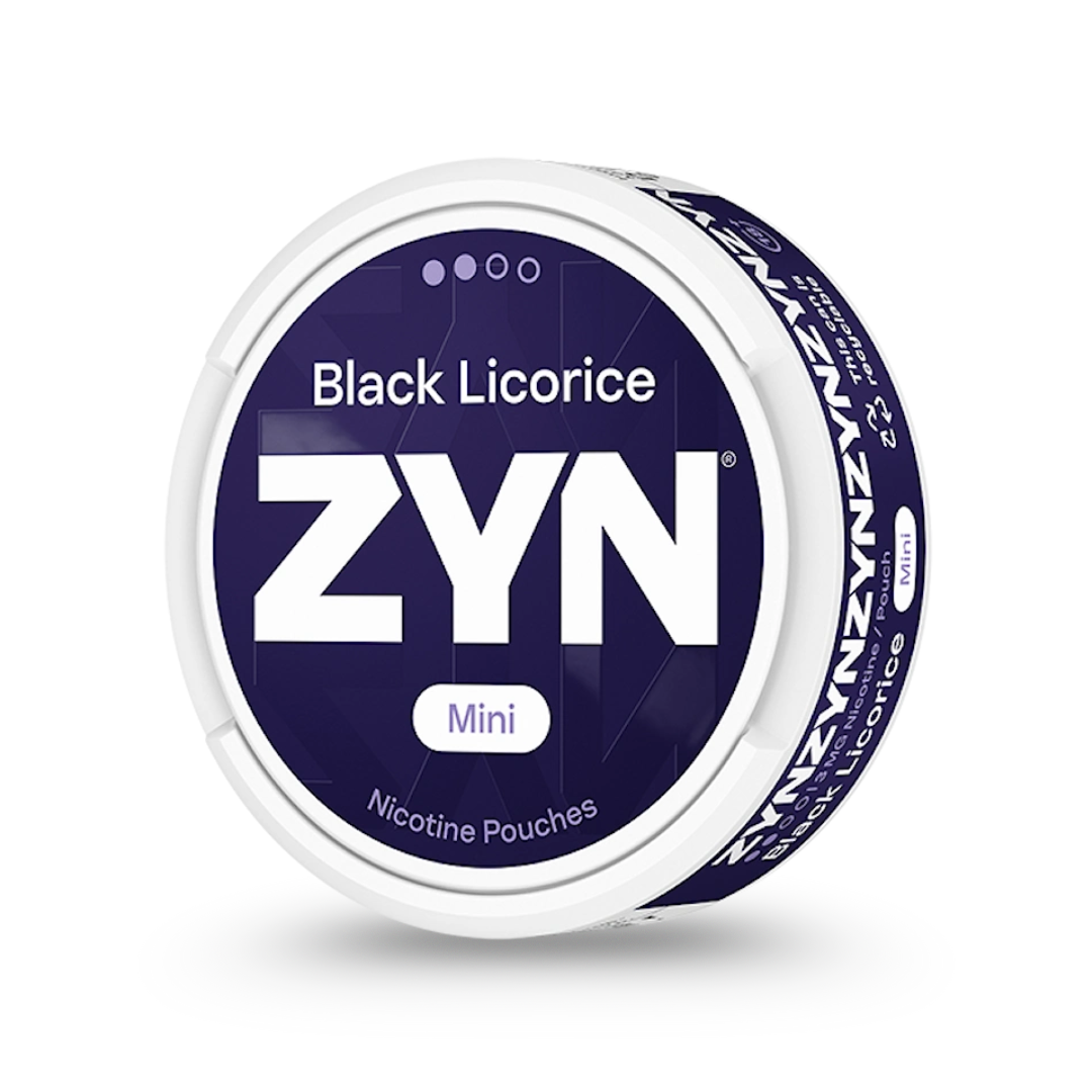 ZYN Mini Dry Black Licorice (3 mg/pouch)