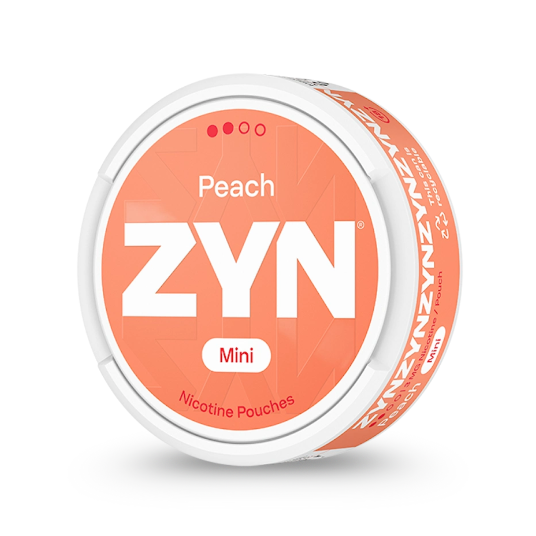 ZYN Peach Mini Dry (3 mg/pouch)