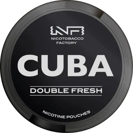 CUBA Black Double Fresh Slim (43 mg/pouch)