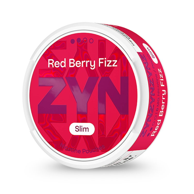 ZYN Red Berry Fizz Slim Normal (6 mg/pouch)