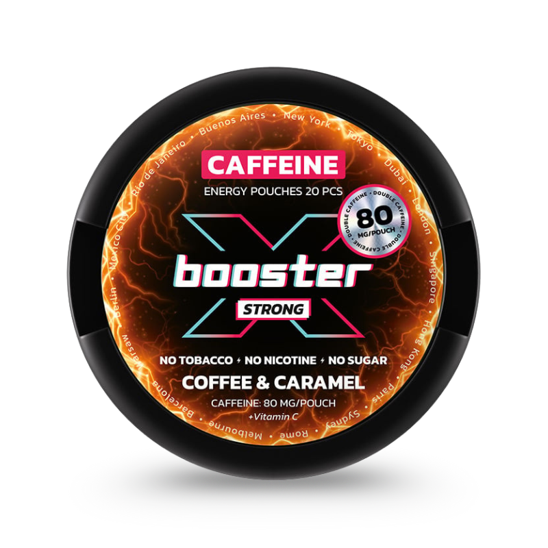 X-Booster Coffee Caramel Caffeine 80mg