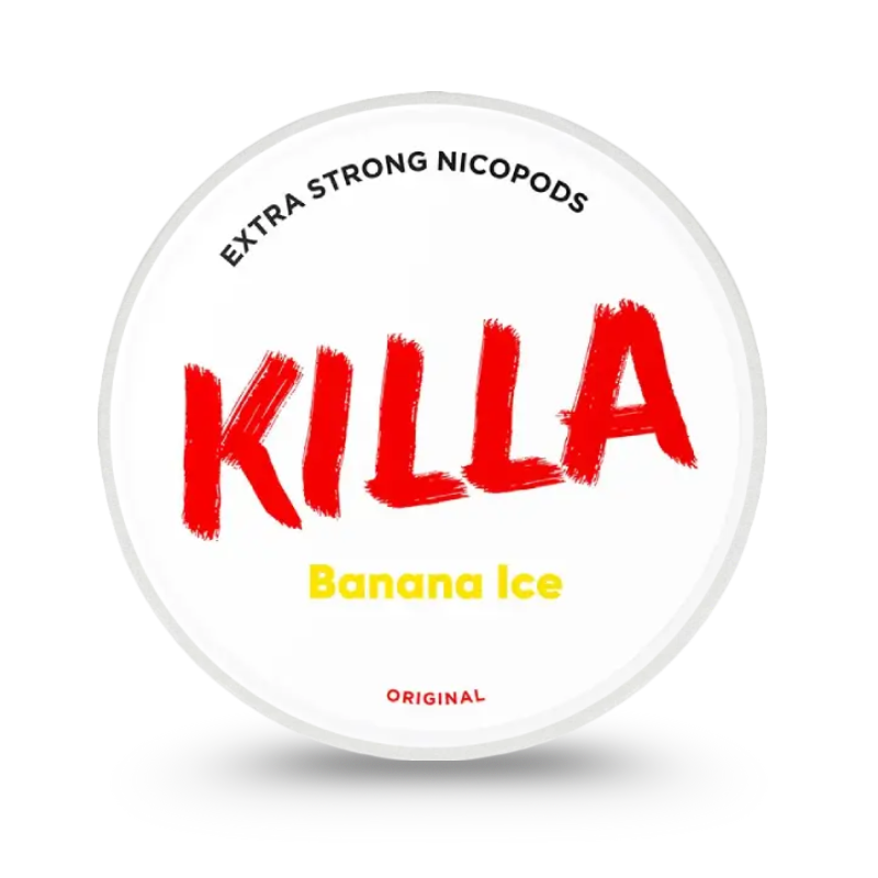 KILLA Banana Ice Extra Strong SLIM (12.8 mg/pouch)