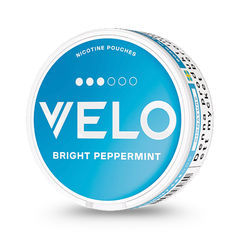 VELO Bright Peppermint (8 mg/pouch) – Nordic Fulfillment