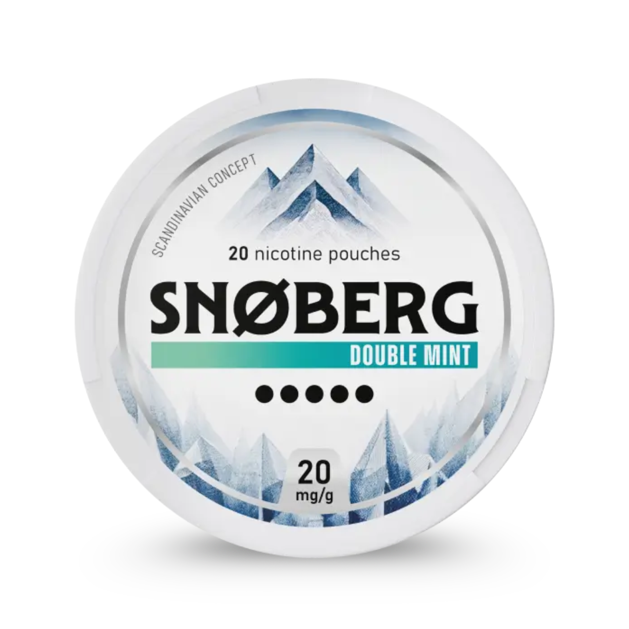 SNØBERG Double Mint (10 mg/pouch)