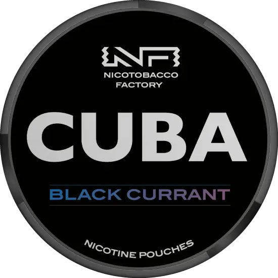 CUBA Black Black Current (43 mg/pouch)