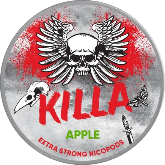 Nordic Fulfillment NordicFulfillment Nicotine Pouches KILLA Apple Extra Strong SLIM (12,8 mg/pouch)