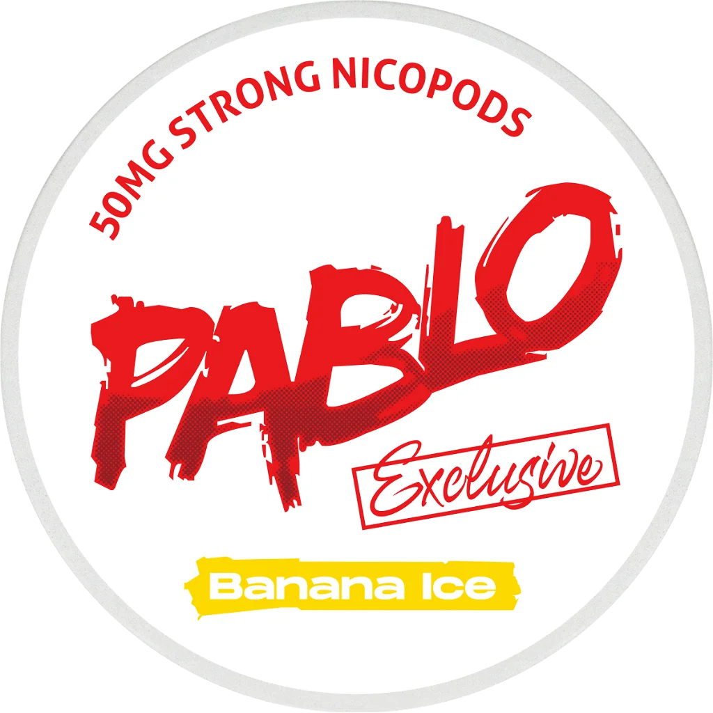 Nordic Fulfillment NordicFulfillment Nicotine Pouches PABLO Exclusive Banana Ice SLIM (30 mg/pouch)