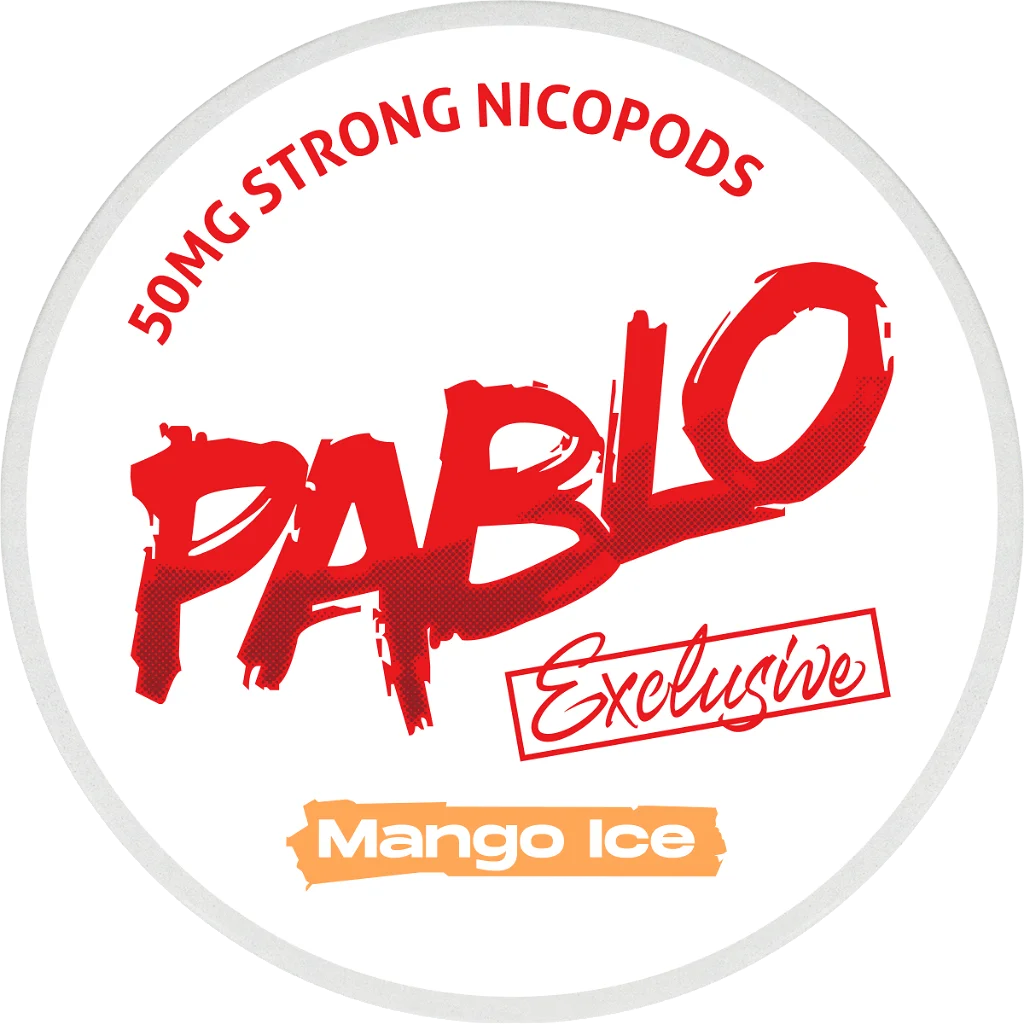 Nordic Fulfillment NordicFulfillment Nicotine Pouches PABLO Exclusive Mango Ice SLIM (30 mg/pouch)