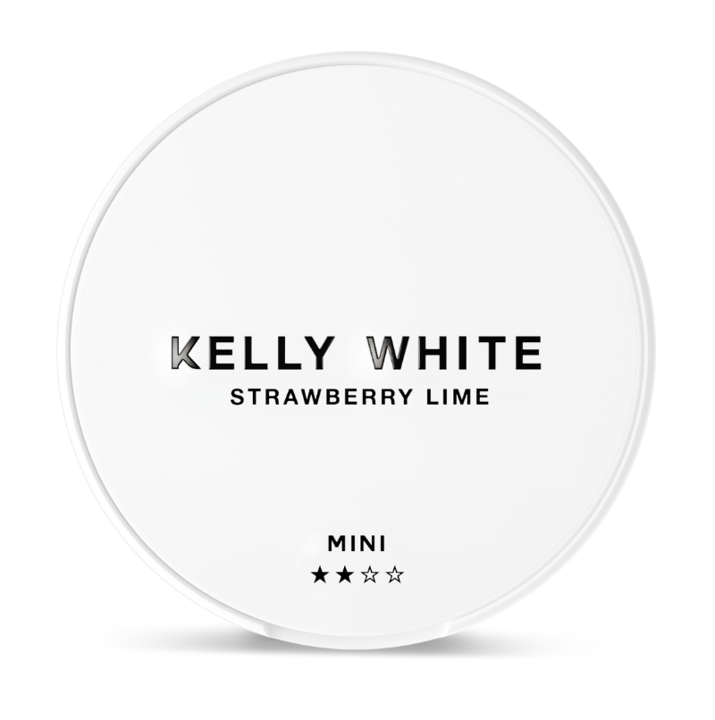 Kelly White Strawberry Lime (5 mg/pouch)