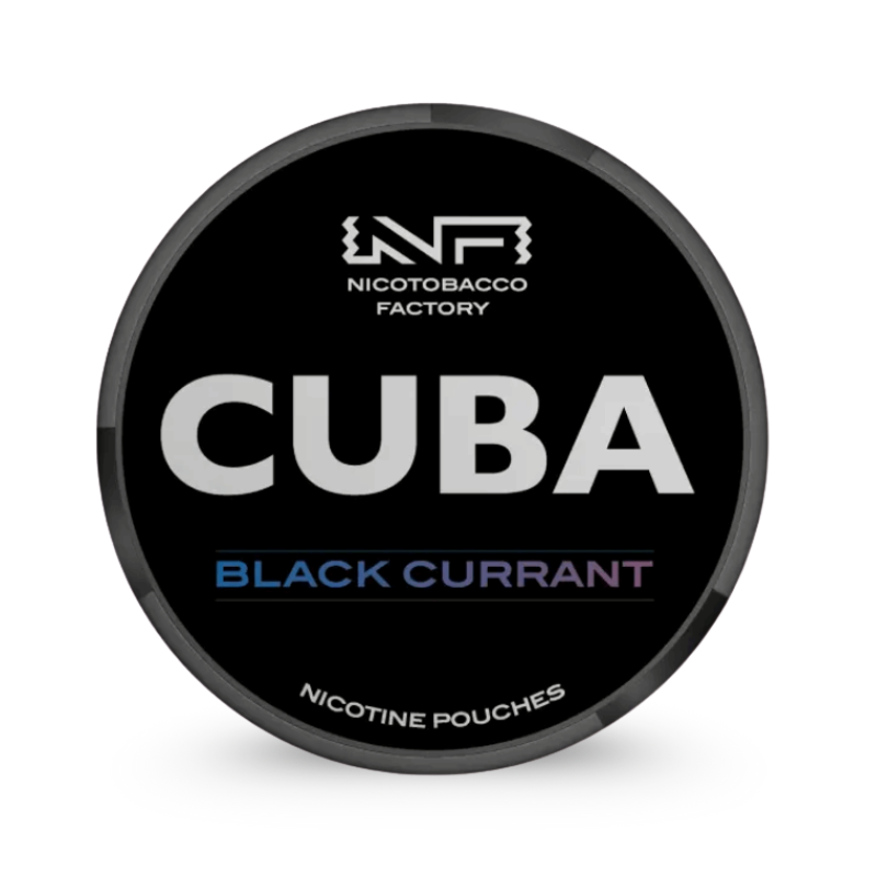 CUBA Black Black Current (43 mg/pouch)