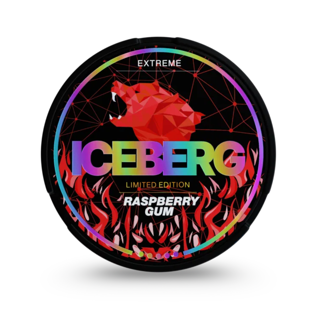 ICEBERG Raspberry Gum extreme (30 mg/pouch)