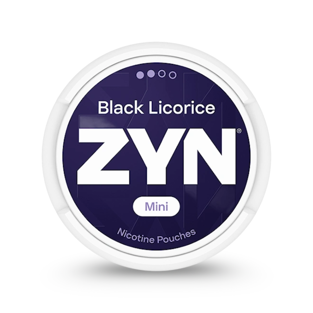 ZYN Mini Dry Black Licorice (3 mg/pouch)