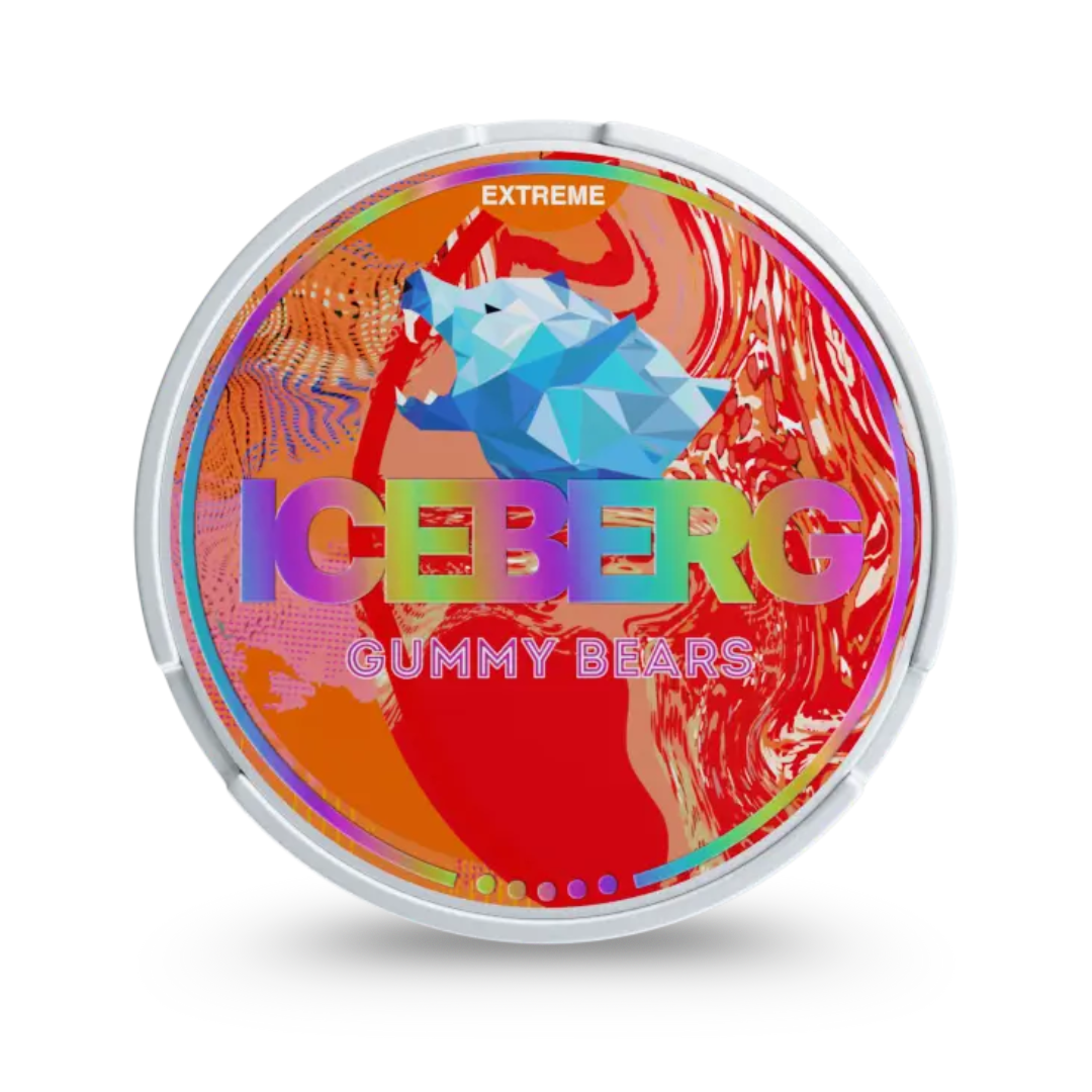 ICEBERG Gummy Bears Extreme (30 mg/pouch)