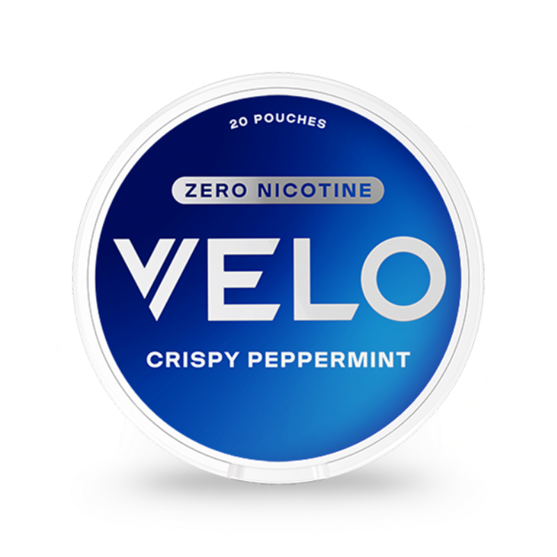 VELO Crispy Peppermint Zero Nicotine-free Snus (0 mg/pouch)