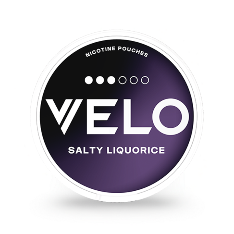 VELO Salty Liquorice (10 mg/pouch)