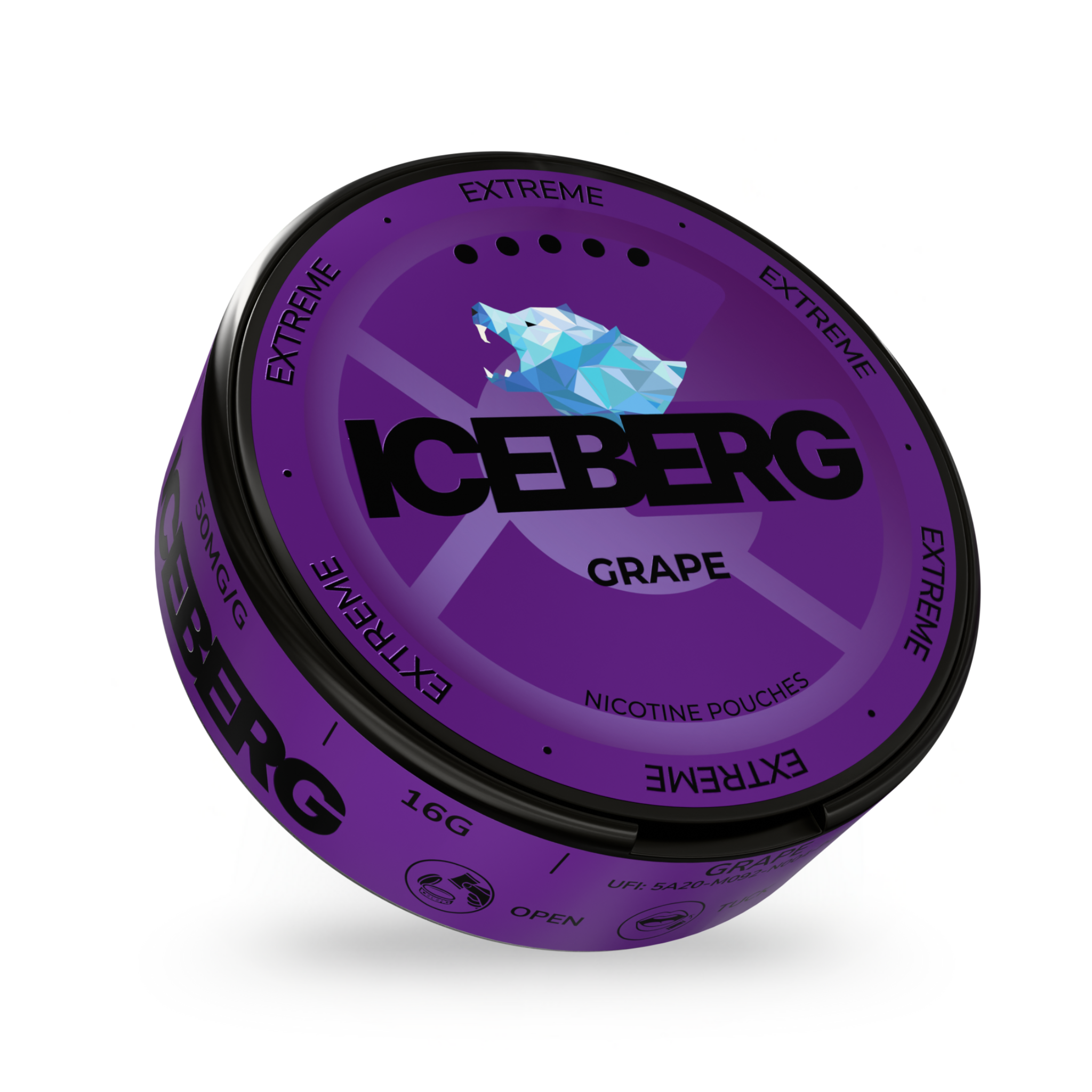 ICEBERG Grape (30 mg/pouch)