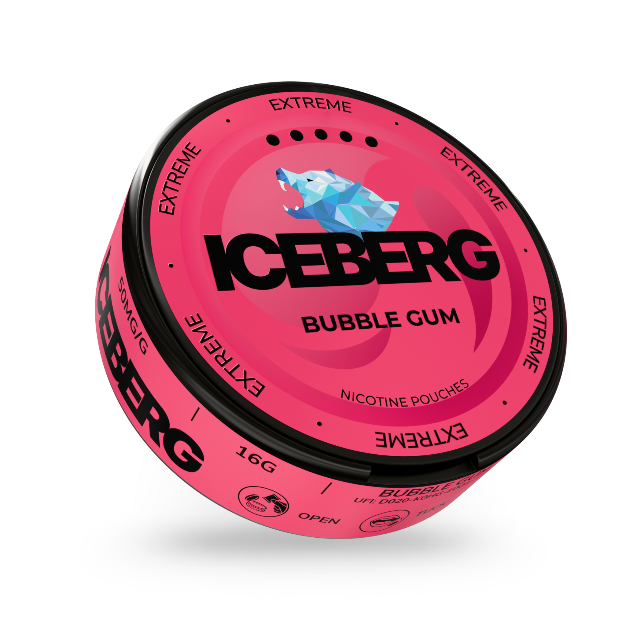 ICEBERG Bubblegum (30 mg/pouch)